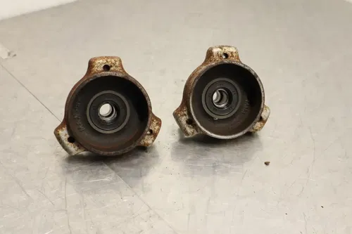 SUZUKI QUADMASTER 50 QUADSPORT Z50 OEM FRONT WHEEL RIGHT LEFT HUBS HUB SET