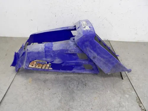 Yamaha Banshee OEM  plastic gas tank side covers grill shroud  stock grill BLUE