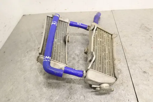 2004 YAMAHA YZ250F OEM ENGINE MOTOR COOLING LEFT RIGHT COOLER RADIATOR 5NL-12461