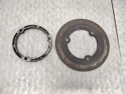 2002 POLARIS SCRAMBLER 400 2X4 OEM REAR SPROCKET GUARD W SPACER