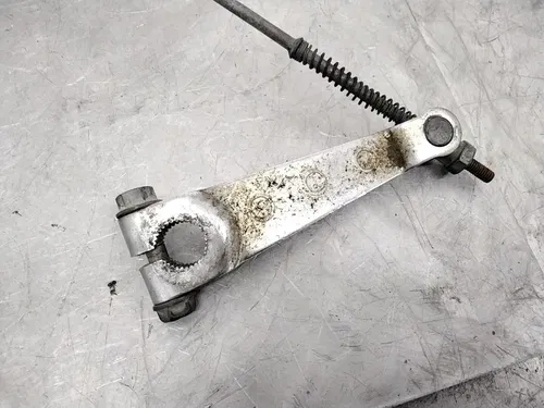 1979 HONDA CX500 OEM BRAKE FOOT PEDAL SHAFT W LINKAGE
