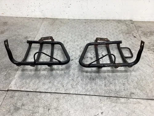 2007 Kawasaki Bayou 250 KLF250A OEM LEFT RIGHT FOOT REST PEG STEP FOOTWELLS