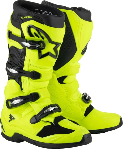ALPINESTARS Tech 7 Boots - Fluorescent Yellow/Black - US 12