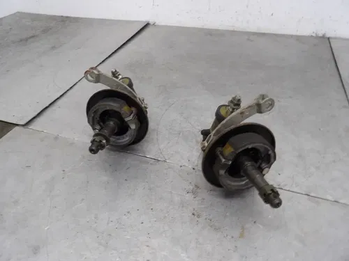 2005 SUZUKI QUADSPORT 80 OEM FRONT BRAKE ANCHOR PLATES