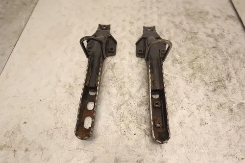 1999 Kawasaki Bayou 220 KLF220A OEM LEFT RIGHT FOOT RESTS PEGS STEPS 34028-1227