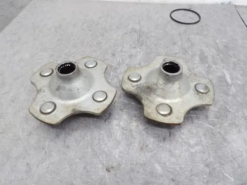 1997 HONDA RECON 250 TRX250 2X4 OEM REAR BACK WHEEL RIGHT LEFT HUBS HUB SET