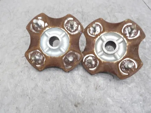1997 HONDA RECON 250 TRX250 2X4 OEM REAR BACK WHEEL RIGHT LEFT HUBS HUB SET