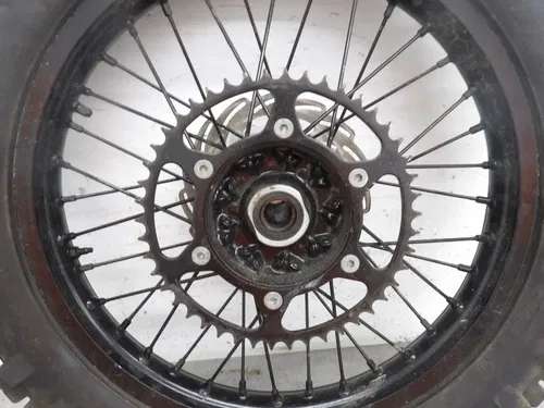 07-18 2013 RMZ250 RMZ 250 OEM Complete Rear Wheel Rim Hub Tire Assembly 19x1.85