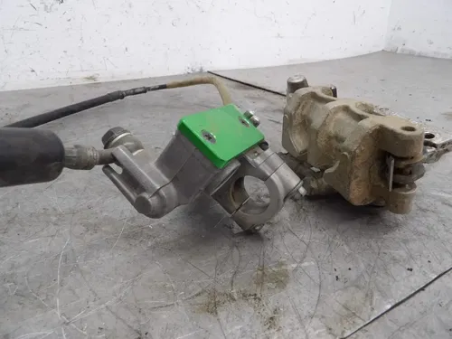 06-08 2007 KX450F KX450 OEM Front Brake Caliper Holder Master Cylinder Line