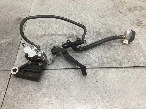 2012 Kawasaki Ninja 250R EX250J OEM REAR BACK BRAKE CALIPER ASSY