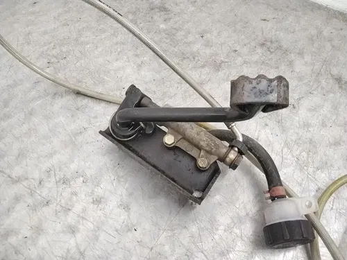 2002 POLARIS SCRAMBLER 400 2X4 OEM FRONT REAR BRAKE MASTER CYLINDER W CALIPERS
