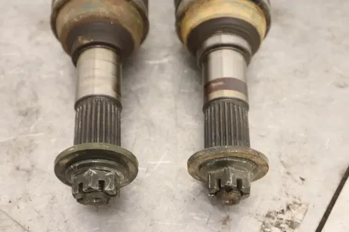 1999 YAMAHA GRIZZLY 600 YFM600FWA 4X4 OEM FRONT LEFT RIGHT DRIVE CV AXLES PIVOTS