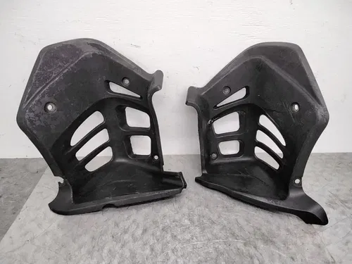 2005 KAWASAKI KFX700 OEM LEFT RIGHT MUD SPLASH GUARDS FOOTWELLS