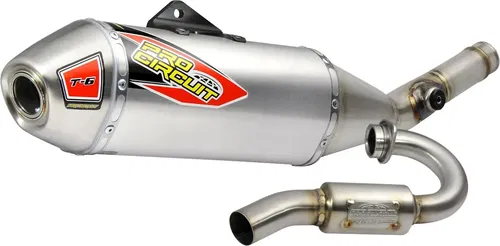 PRO CIRCUIT 0122125G Stainless Steel T-6 Exhaust