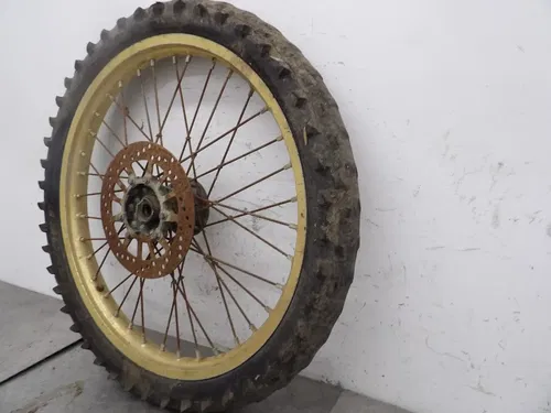 1986 Yamaha YZ125 OEM Front Wheel YZ 125 250 490 86 1LX-25111-00-98