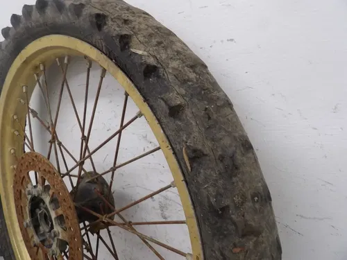 1986 Yamaha YZ125 OEM Front Wheel YZ 125 250 490 86 1LX-25111-00-98