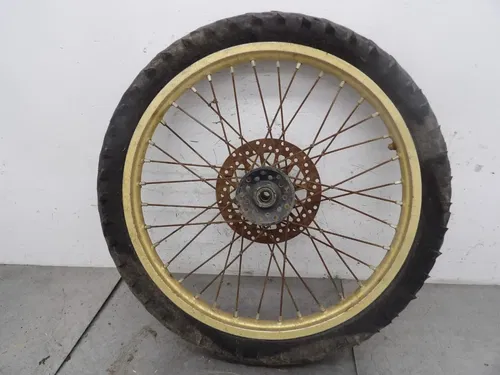1986 Yamaha YZ125 OEM Front Wheel YZ 125 250 490 86 1LX-25111-00-98
