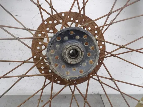 1986 Yamaha YZ125 OEM Front Wheel YZ 125 250 490 86 1LX-25111-00-98