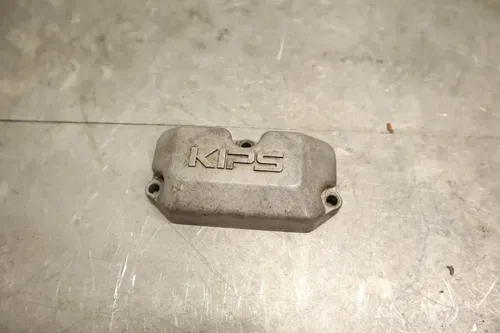 1990 KAWASAKI KX125 ENGINE MOTOR CYLINDER POWER VALVE COVER 14024-1565