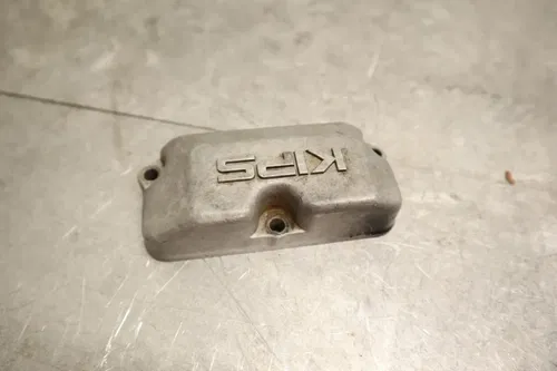 1990 KAWASAKI KX125 ENGINE MOTOR CYLINDER POWER VALVE COVER 14024-1565