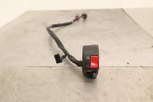 2006 KAWASAKI NINJA ZX6R ZX636C OEM RIGHT CLIP ON HANDLE KILL OFF START SWITCH
