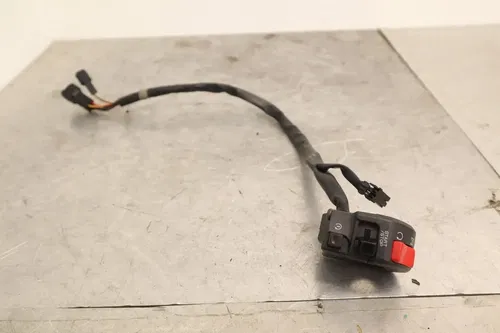 2006 KAWASAKI NINJA ZX6R ZX636C OEM RIGHT CLIP ON HANDLE KILL OFF START SWITCH