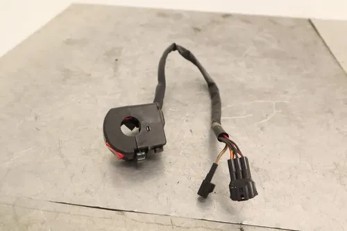 2006 KAWASAKI NINJA ZX6R ZX636C OEM RIGHT CLIP ON HANDLE KILL OFF START SWITCH