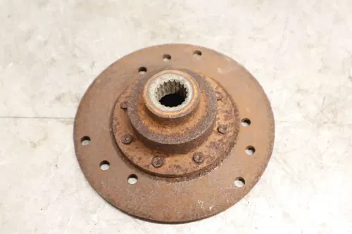 2001 POLARIS SPORTSMAN 500 4X4 RSE HO OEM REAR ROTOR BACK BRAKE DISC BRACKET