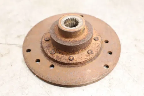 2001 POLARIS SPORTSMAN 500 4X4 RSE HO OEM REAR ROTOR BACK BRAKE DISC BRACKET