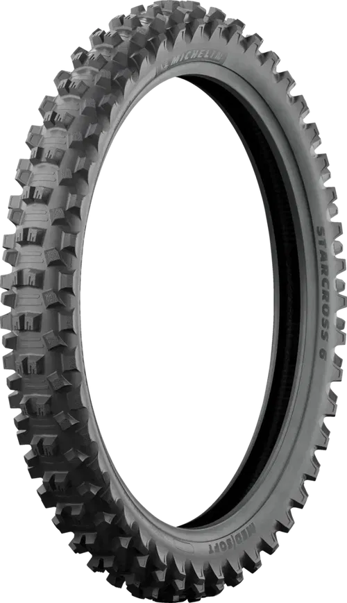 MICHELIN 86686 Tire - StarCross 6 Medium Soft - Front - 90/100-21 - 57M