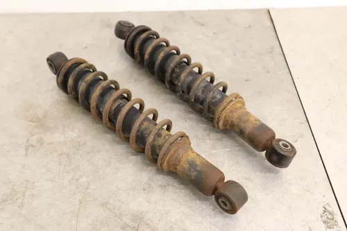 2002 SUZUKI EIGER 400 LTA400F 4X4 OEM REAR BACK LEFT RIGHT SHOCKS STRUTS