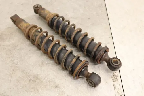 2002 SUZUKI EIGER 400 LTA400F 4X4 OEM REAR BACK LEFT RIGHT SHOCKS STRUTS