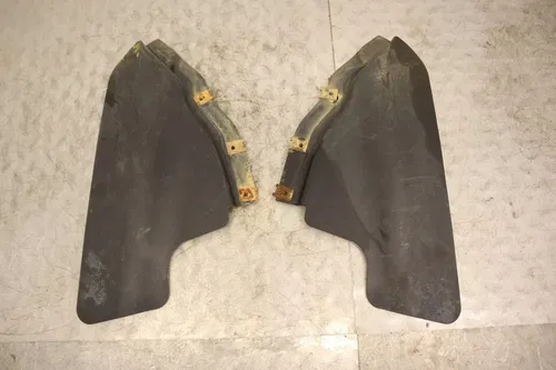 2004 POLARIS SPORTSMAN 700 TWIN OEM LEFT RIGHT RADIATOR SHIELDS GUARDS SHROUDS