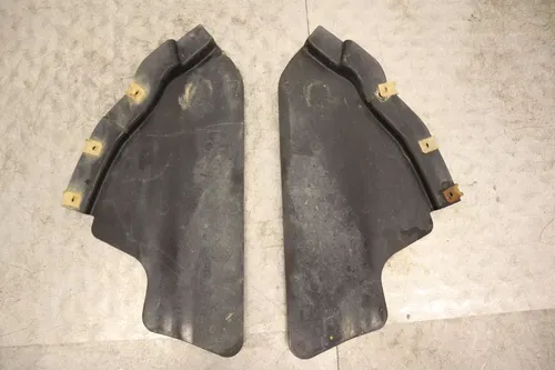 2004 POLARIS SPORTSMAN 700 TWIN OEM LEFT RIGHT RADIATOR SHIELDS GUARDS SHROUDS