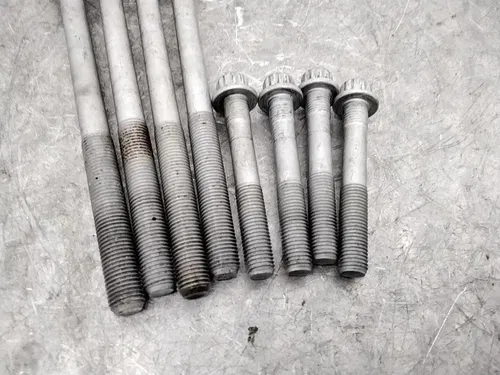 2004 POLARIS ATP 500 4X4 HO OEM ENGINE TOP END CYLINDER HEAD BOLT SET