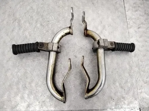 1984 YAMAHA FJ1100 POSA HIGHWAY FOOT RESTS PEGS STEPS SET PAIR W CRASH GUARDS