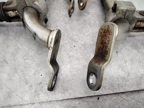 1984 YAMAHA FJ1100 POSA HIGHWAY FOOT RESTS PEGS STEPS SET PAIR W CRASH GUARDS