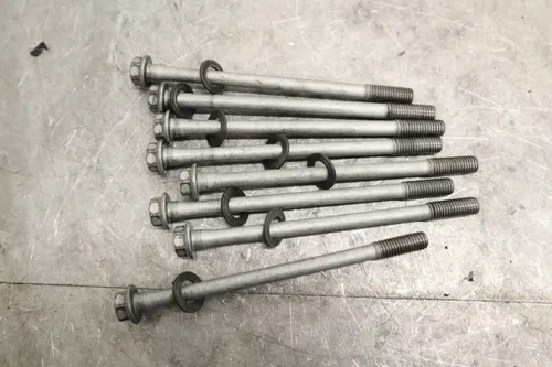 2002 KAWASAKI PRAIRIE 650 KVF650A 4X4 OEM ENGINE CYLINDER BOLTS HARDWARE MOTOR
