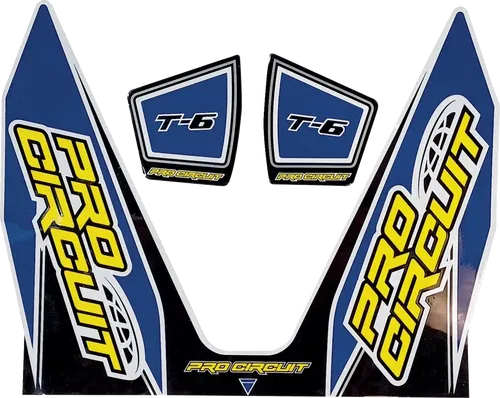 PRO CIRCUIT D22T6-DB T-6 Decal - Dark Blue
