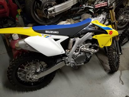 2018  as new leftover  RMX450Z 
