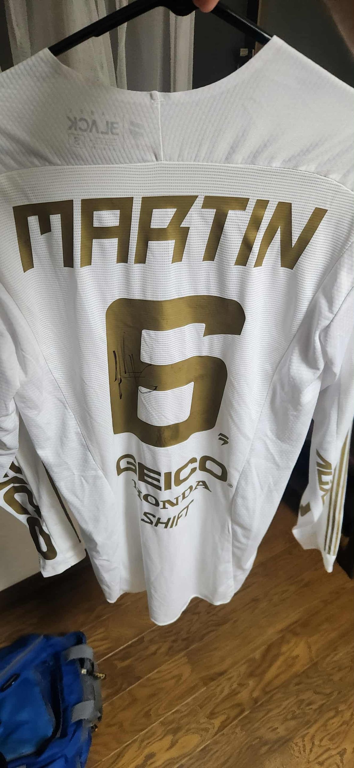 Jeremy Martin Geico Honda **SIGNED**