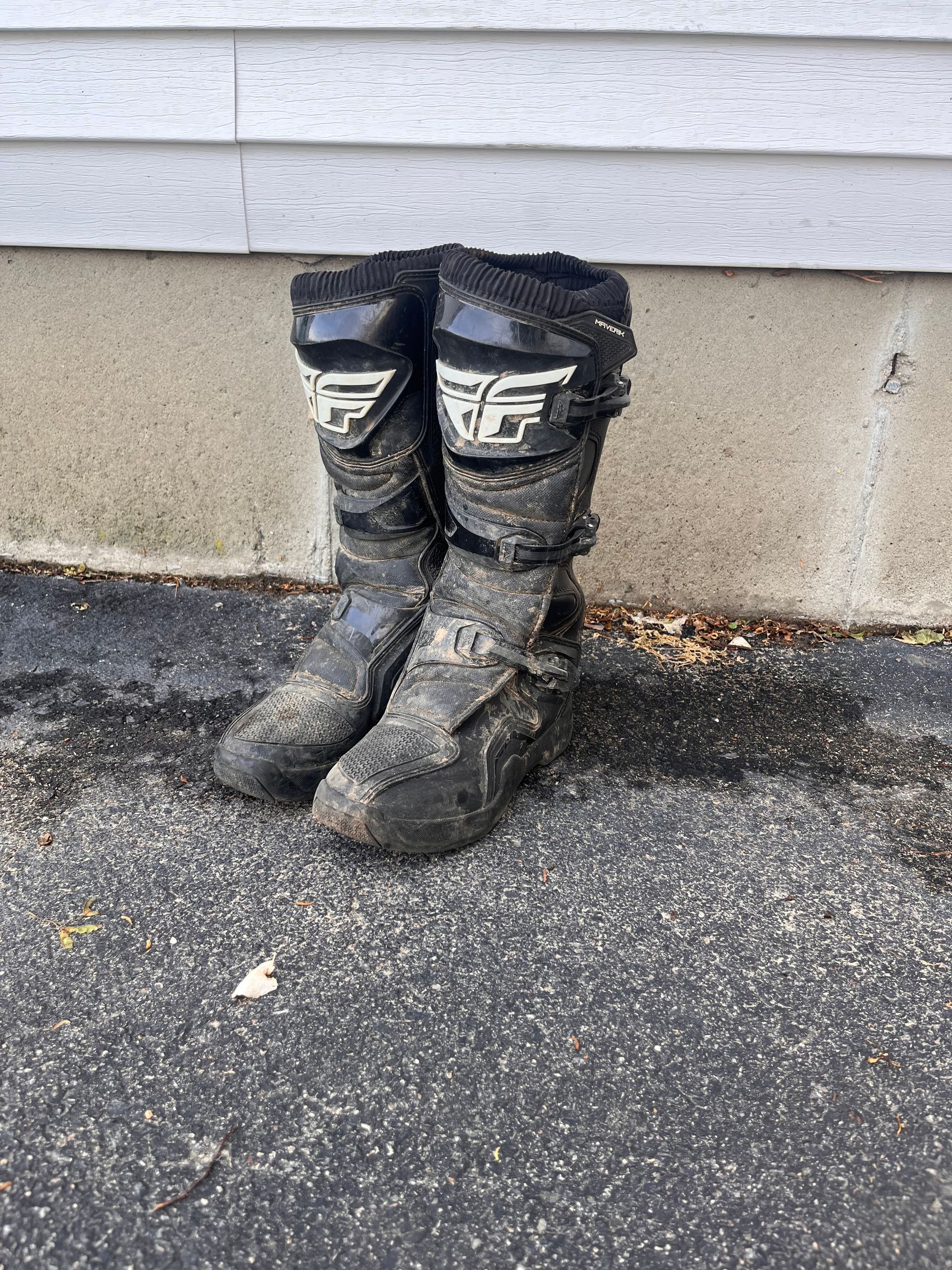 Fly racing dirt bike boots on sale
