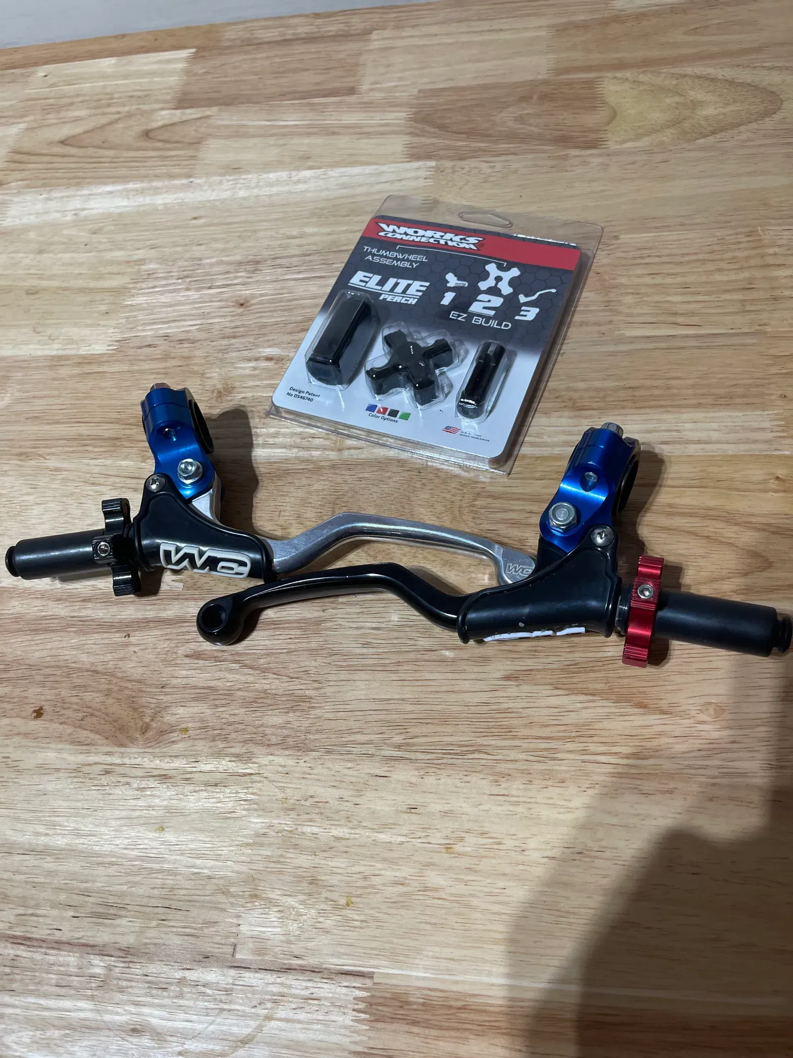 Works Connection Levers And Ti Sprocket Bolts Package