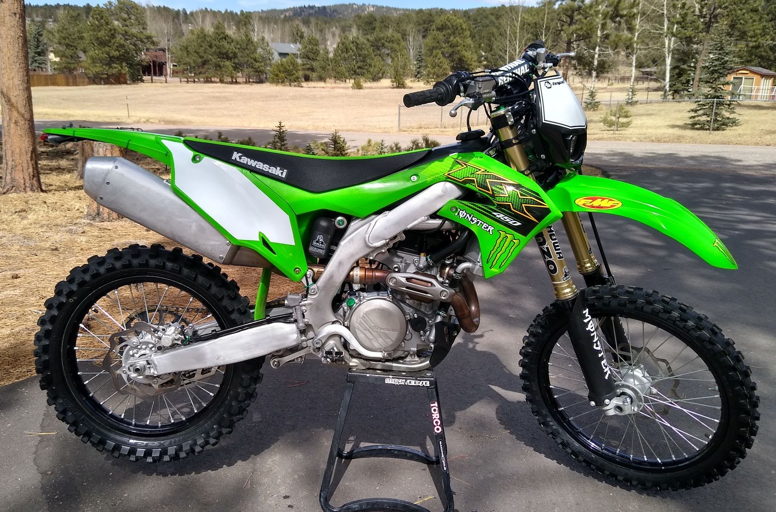 Kawasaki road legal dirt bike outlet