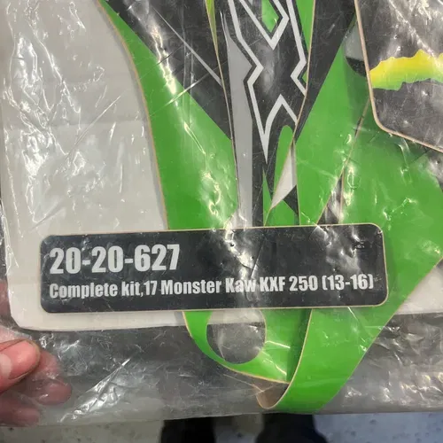 2013-2016 Kx250f D'Cor 2017 MEK Graphics Kit