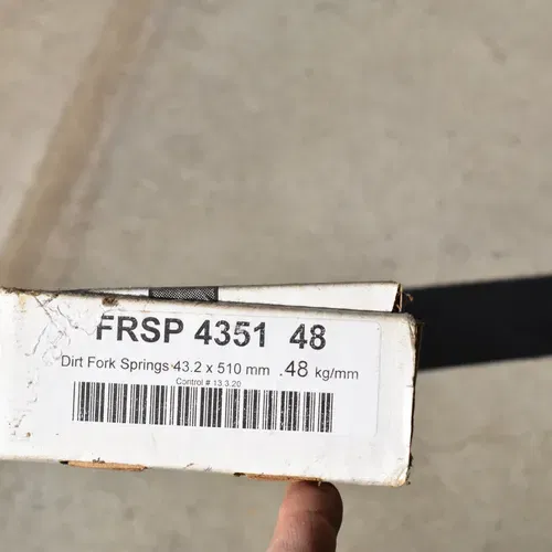 Race Tech - FRSP 435148 - Fork Springs, .48 kg/mm  KTM 250 300 XCW etc