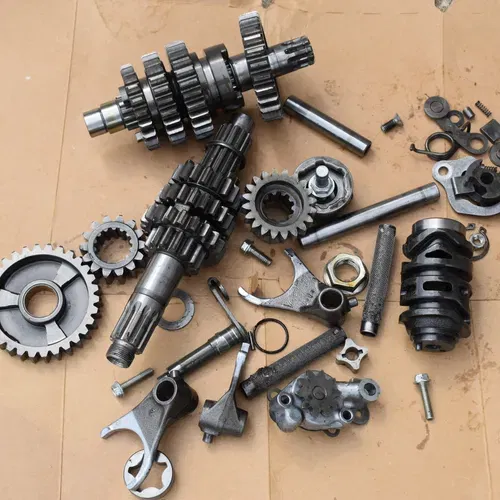 2004 Kawasaki KX250F KX 250 F Transmission Assembly Shaft Gears Forks RMZ250 05