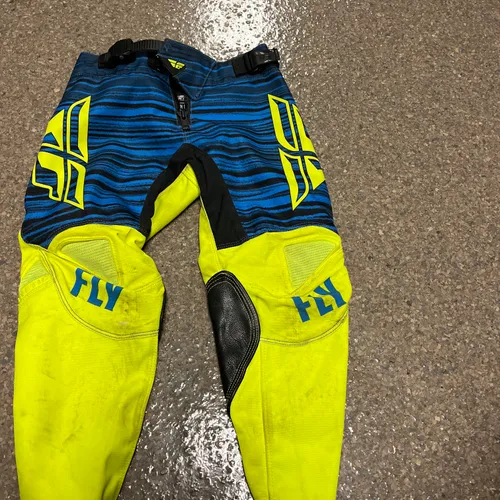 Youth Fly Racing Pants Only - Size 20