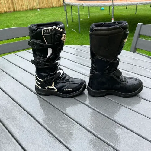 Fox racing comp 3 youth size 1 boots
