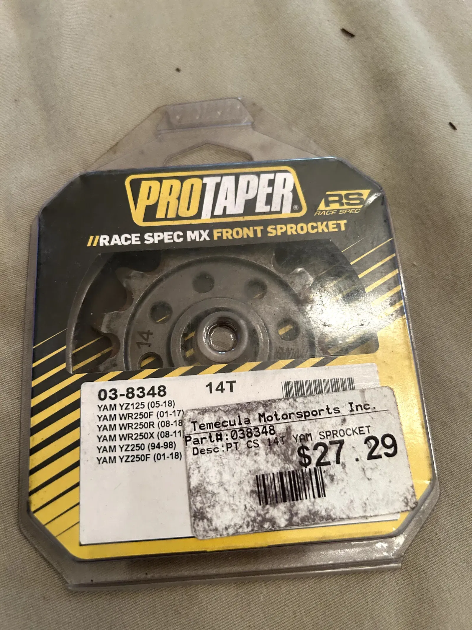 Yz250f sprocket deals